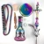 Wholesale Rainbow Egyptian Hookah Luxury Stainless Steel Glass Designer Hookah