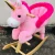 Import Wholesale unicorn vault design plush animal chair rocking animals from China