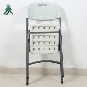 wholesale white plastic folding chair used cheap restaurant chair for sale