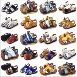 Wholesales Kids Mixed Style Warehouse Fashion Summer Beaches Leather Instock Shoes Inventory Boys Sandals