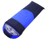 Widened and thickened ultralight camping spring and autumn envelope style winter warm indoor down sleeping bag