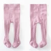 Winter Plain Color Pantyhose Baby Legging Children Socks Tights Cotton Girls Tights