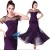 Import Women Flamenco Ballroom Dance Set Standard Modern Clothes Competition Dance Waltz Tango Performance Wear 2pcs Blouses+Skirt from China