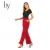 Import Womens Casual Trouser Paper Bag Pants Elastic Waist Slim Pockets Pants from China