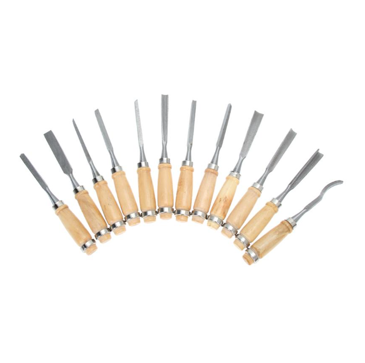 Buy Wood Carving Hand Chisel Set Woodworking Professional Guages Tools ...