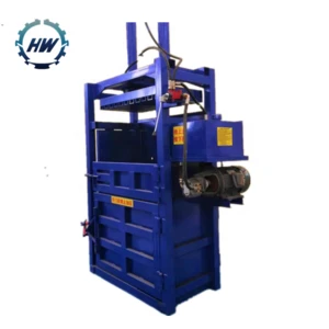 Wood Packaging Material And Other Type Used Clothes And Textile Compress Baler Machine