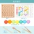 Import Wooden Clip Beads Toy Game Educational Counting Learning Memory Toy Educational Preschool Learning Toy Kids Matching Game from China