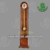 wooden quartz floor clock