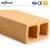 Import WPC engineering wood plastic Suspended Timber ceiling tube manufacturer from China