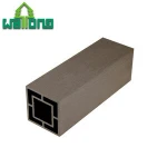 wpc garden fence-wood plastic material