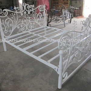 wrought iron indoor furniture wrought iron steel double bed