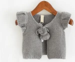 YF7806 autumn baby clothing cotton sleeveless fashion baby sweaters
