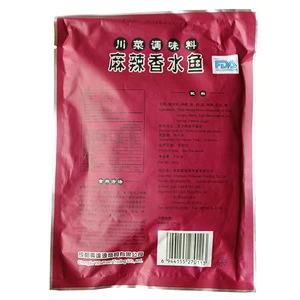 Yidayuan Hot-spicy Seasoning for Fish, 200g per Bag, Chili sauce, MaLaXiangShuiYu, Condiment of Sichuan Flavors