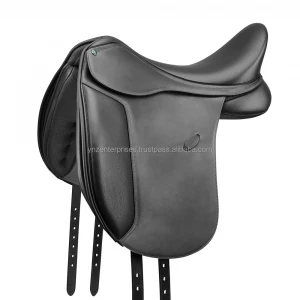 Y&Z Premium Leather English Dressage Horse Saddle And Tack Adult DRESSG-041 Seat Size 14-18
