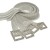Import ZONESIN Luxury Bling Silver Gold Diamond Chain Waist Belt For Women from China