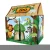 Import ZOO animal Kids Forest Play Tent dinosaur cartoon print outdoor jumping castle children Foldable play house from China