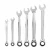 Import Zorro Combination Metric Spline End Wrench Set,duel box and open end ratchet wheel wrench from China