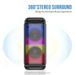 ZQS6288 Professional Portable Wireless Amplifier usb and built in battery stage speakers tws home BT professional audio speaker