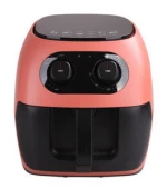 0 to 200 degree adjustable temperature non stick coating removable pot 60 mins digital timer hot sale deep electric air fryer