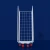 Import Warehouse Custom Wire Mesh Metal Transport Roll Container Trolley from China