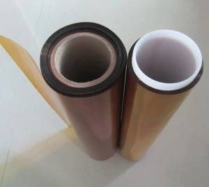 Polyimide film with high temperature resistance 280 degrees celsius dark brown 0.025mm
