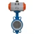 Import pneumatic cast iron body & ss304 disc ss410 shaft ptfe seal wafer type butterfly valve from China