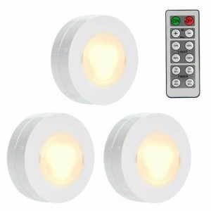 3pack  warm white touch  kitchen cabinet lighting with remote control