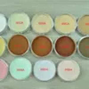 Aymood Wholesale Female Oil Control Vegan Highlighter Loose Makeup Private Label  Pink Setting Powder
