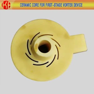 Aerospace engine ceramic core mold supply for vortex swirler investment casting mould