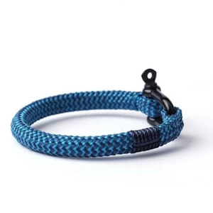 Navy Blue Boat Hand Rope Couple Bracelet Men and Women Sports Survival Bracelet Customization