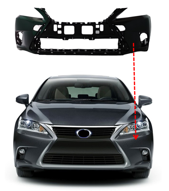 Buy Car Front Bumper,52119-76923,autoparts Body Systems Spare Parts 