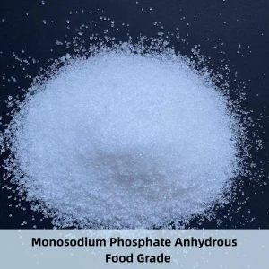 Food Additives Monosodium Phosphate with crystal powder