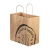 Import Wholesale Custom Logo Printing Food Take Away Brown kraft Paper Bag With Handle from China