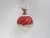 Import Red and white Christmas hand paint glass balls from China