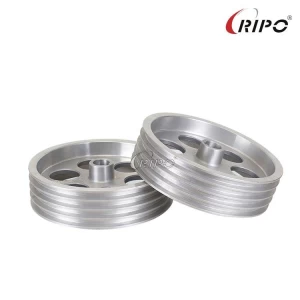 2023 RIPO wire and cable equipment accessories aluminum alloy traction wheel tension frame take-up wheel extruder