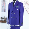 Men Suits Latest Design cruvaze purple color Suit Men's Suits