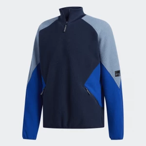 Wholesale Logo Outdoor Zipper Polyester Company uniform Staff Men's Full Zip Up Custom Tech Micro Polar Fleece