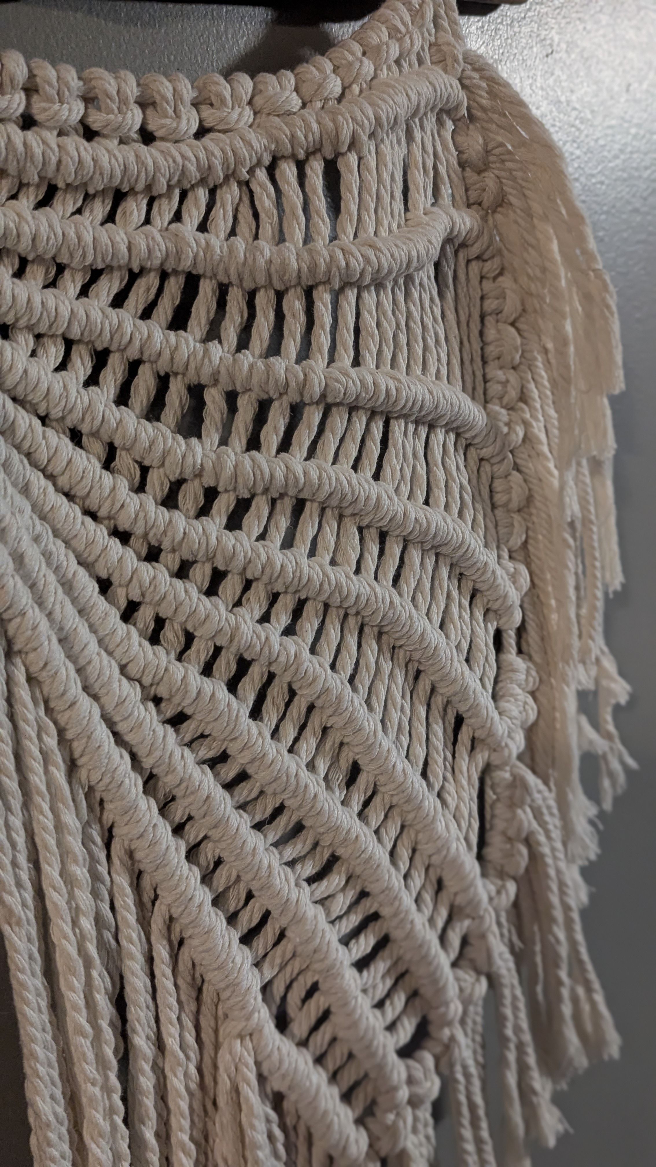 Buy Macrame Angel Wings from Modern Fiberworks, USA | Tradewheel.com