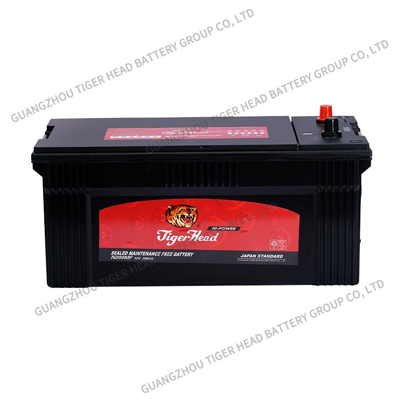 Buy Car Battery Tiger Head Th-n200mf 12v 200ah from Guangzhou Tiger ...