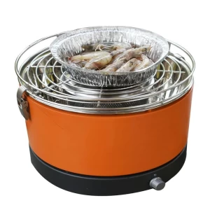 Stainless Steel Smokeless Barbecue Charcoal Grill