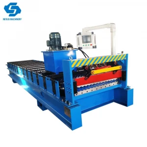 836 Iron Steel Corrugated Roof Sheet Roll Forming Machine with 1000mm Coil Width