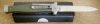 A.G.A. CAMPOLIN ZERO LEVERLOCK AUTOMATIC KNIFE, BAYONET, GREEN G-10, M390