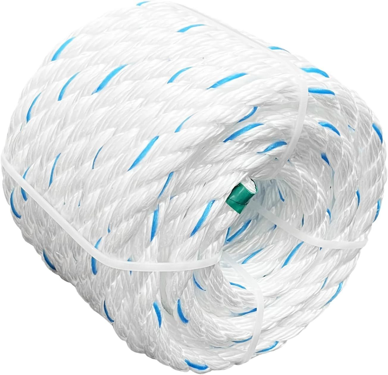 Long Floating Ropes Buy Polypropylene Rope 3/8inch 100ft: 3 Strand Twisted Boat Rope Heavy ...