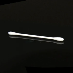 Cleanroom double head cotton swabs