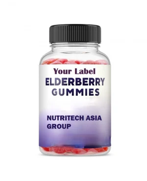 Elderberry Gummy Custom Formula Candy OEM