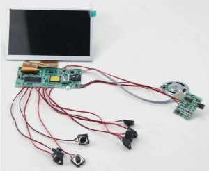 7 Inch Battery Operated Lcd Monitor,Video Screen Monitor Componnets For Video Displays