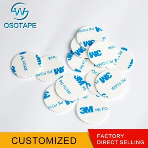 Free Sample 2mm Thick PE foam Tape with Waterproof 3M double sided PE Tape Effective