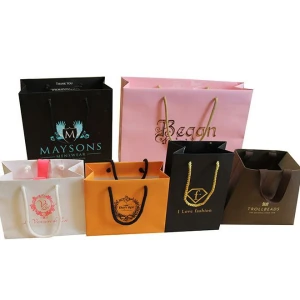 paper bags with Logo