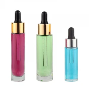 Amazing Quality Bottles Glass Serum Bottle 30Ml with GoldSliver Dropper and Can be Customize Box