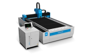 Opened fiber laser cutting machine